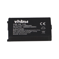 Handy-Akku 1300mAh Li-Ion passend für Siemens C35 C35i 