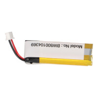 Headset-Akku 180mAh Li-Polymer passend für Sennheiser B
