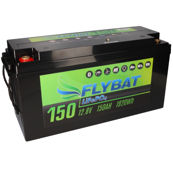 LiFePO4 Akku 12V (12,8V) 150Ah inkl. Blu gallery
