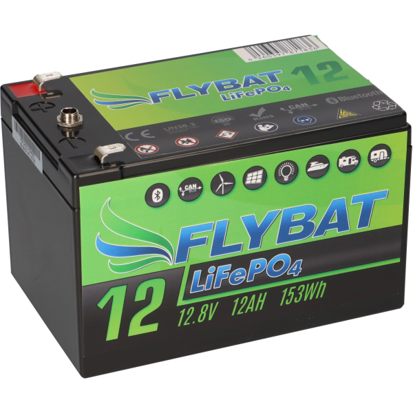 LiFePO4 Akku 12V (12,8V) 12Ah inkl. Blue gallery