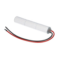 Notleuchtenakku 3,6V 1500mAh NiCd L1x3 – 20 cm Kabel &