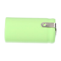 Akku-Zelle 1,2V 650mAh Ni-MH – 2/3AA, Lötfahne, Z