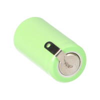 Akku-Zelle 1,2V 650mAh Ni-MH – 2/3AA, Lötfahne, Z