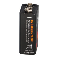 8x Absina Alkaline 6LR61 9V Block Batterie - passend fü