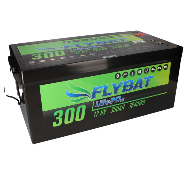 LiFePO4 Akku 12V (12,8V) 300Ah inkl. Blu gallery