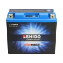 Shido LiFePO4 LT12B-BS 12V Lithium Motorradbatterie