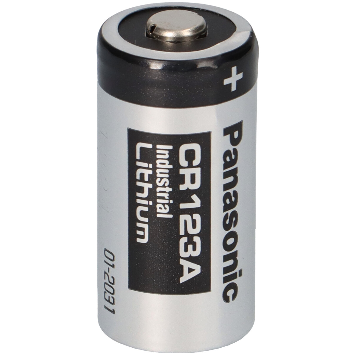 Panasonic CR123A Lithium Batterie 3V 1400 mAh – CR17345 / DL123A – Industrieware