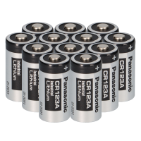 12x Panasonic 3V CR123A DL123A Batterien gallery