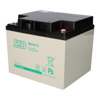 SSB Battery SBLV40-12i AGM Bleiakku 12V 42Ah VdS G111038 6
