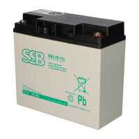 SSB Battery SBL18-12i AGM Bleiakku 12V 18Ah M5-Schraubanschl