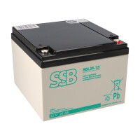 SSB Akku SBL26-12i 12Volt 26Ah M5 Schrau gallery