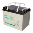 SSB Blei Akku SBL 33-12i AGM Batterie M6 Schraubanschluss - 12V 33Ah