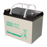 SSB Battery SBL33-12i AGM Bleiakku 12V 33Ah M6-Schraubanschl