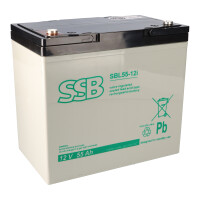 SSB Akku SBL55-12i 12Volt 55Ah M6 Schrau gallery