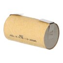 XCell Akku Sub-C 1,2V 2000mAh X2000SCR Ni-MH Pappmantel Hochstrom U Lötfahne