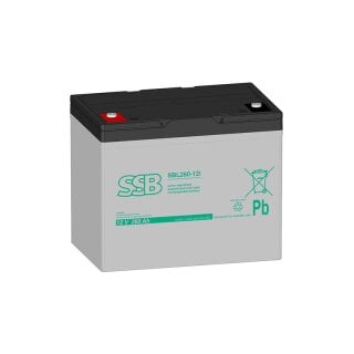 SSB Akku SBL260-12i 12Volt 260Ah M8 Schraubanschluss