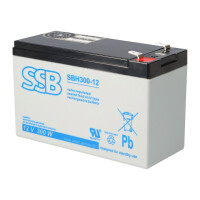 SSB Battery SBH300-12 High-Rate AGM Bleiakku 12V 8,5Ah &ndas