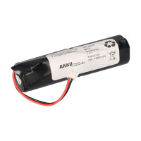 Akku für Notleuchten 2,4V 1800mAh p gallery
