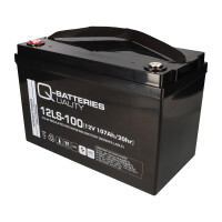 Quality-Batteries 12LS-100 12V 107Ah AGM Akku – passen