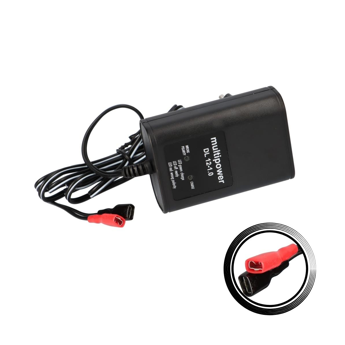 Automatik Ladegerät für Blei-Akkus 12 Volt ab einer Kapazität von 1000mAh