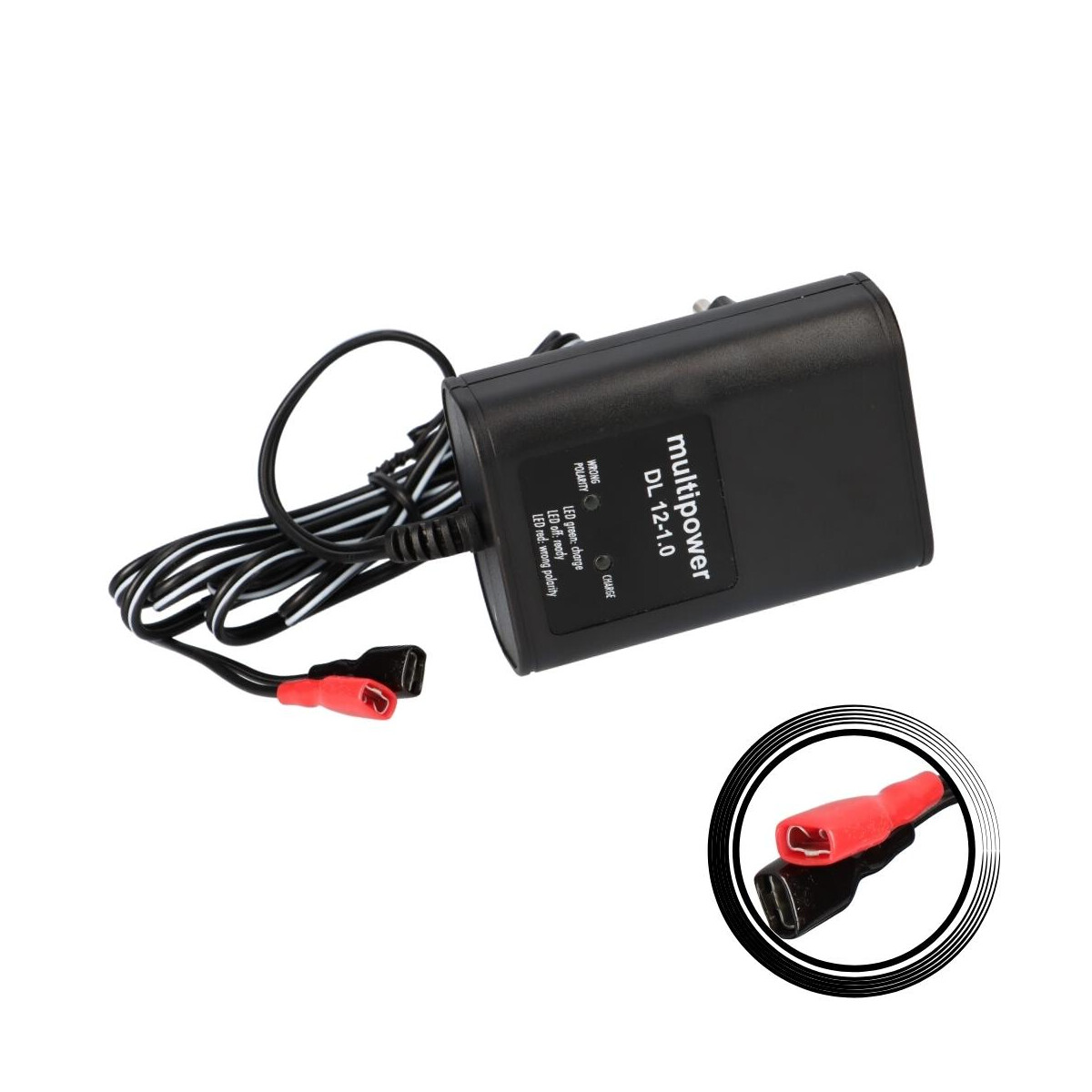 Multipower DL12-1.0 Automatik-Ladegerät 12V 1A für AGM-Bleiakkus