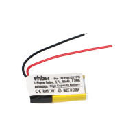 Headset-Akku 3,7V 80mAh Li-Polym gallery 30_2nd