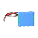 Akkupack 4.8V 1600mAh F1x4 Kabel offen Akku 4.8 Volt