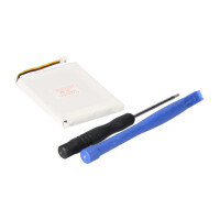 MP3-Player-Akku 3,7V 900mAh Li-Ion passend für Apple iP
