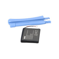 MP3-Player-Akku 3,7V 1200mAh Li-Ion passend für Apple i