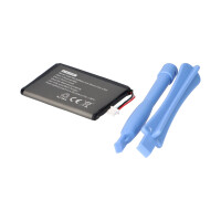 MP3-Player-Akku 3,7V 1200mAh Li-Ion passend für Apple i