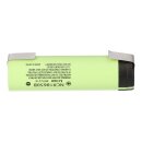 Panasonic NCR 18650B Li-Ion 3,6V / 3400mAh Lötfahne U