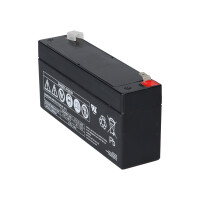 FIAMM FG10301 Standard AGM Bleiakku 6V 3Ah T1 / Faston 4,8 m