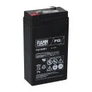 Fiamm Blei-Akku FG20341 6V 3800mAh Pb Faston 4,8 mm