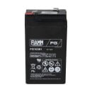 Fiamm Blei-Akku FG10381 6V 3800mAh Pb Faston 4,8 mm