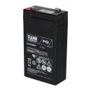 Fiamm Blei-Akku FG10381 6V 3800mAh Pb Faston 4,8 mm