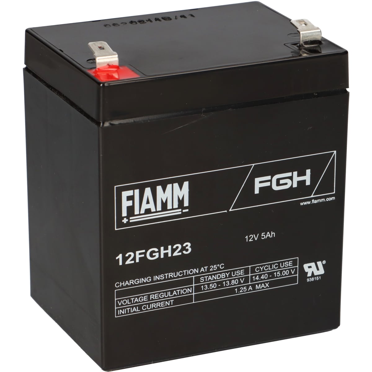 Compatibile Fiamm 12FGH36 Batteria Al Piombo 12V 9Ah Ad Alta Corrente