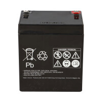 FIAMM 12FGH23 High-Rate AGM Bleiakku 12V 5Ah T2 / Faston 6,3