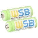 2X NiMH Akku 400mAh (1.2V) für schnurlos Telefon Festnetz Hagenuk Classico iDect X1 X1i X11