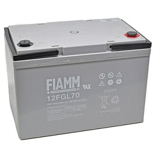 Fiamm Blei-Akku 12FGL70 12V 70Ah Pb M6 Innengewinde