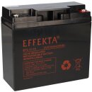 Effekta BTL12-18 Blei-Vlies-Akku AGM VRLA 12V 18Ah Blei Akku.