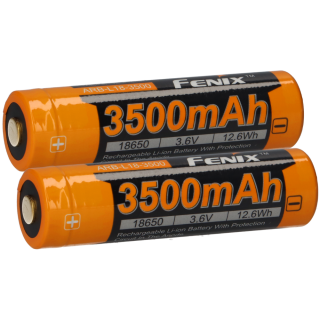 Fenix ARB-L18-3500 Li-Ion Akku 18650, 3500mAh geschützt