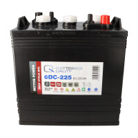 Q-Batteries 6DC-225 6V 225Ah Deep Cycle | Alternative zu Tro