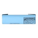 LG 18650 3,6V 3100mAh Akku INR18650MH1 10A U-Lötfahne