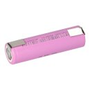 BAK 18650 3,6V 2500mAh Akku N18650CNP 20A U-Lötfahne