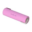 BAK 18650 3,6V 2500mAh Akku N18650CNP 20A Z-Lötfahne