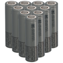 10x LG 18650 3,6V 2500mAh Akku INR18650-M26S 10A