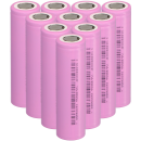 10x BAK 18650 3,6V 2500mAh Akku N18650CNP 20A