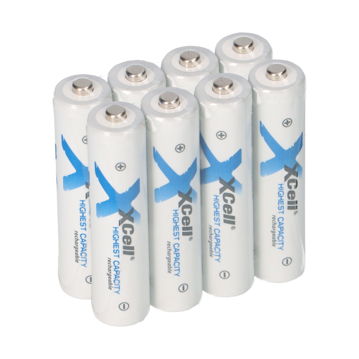 8x XCell Micro AAA Akku Ni-MH 1,2V 1150mAh