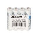 8x XCell Micro AAA Akku Ni-MH 1,2V 1150mAh