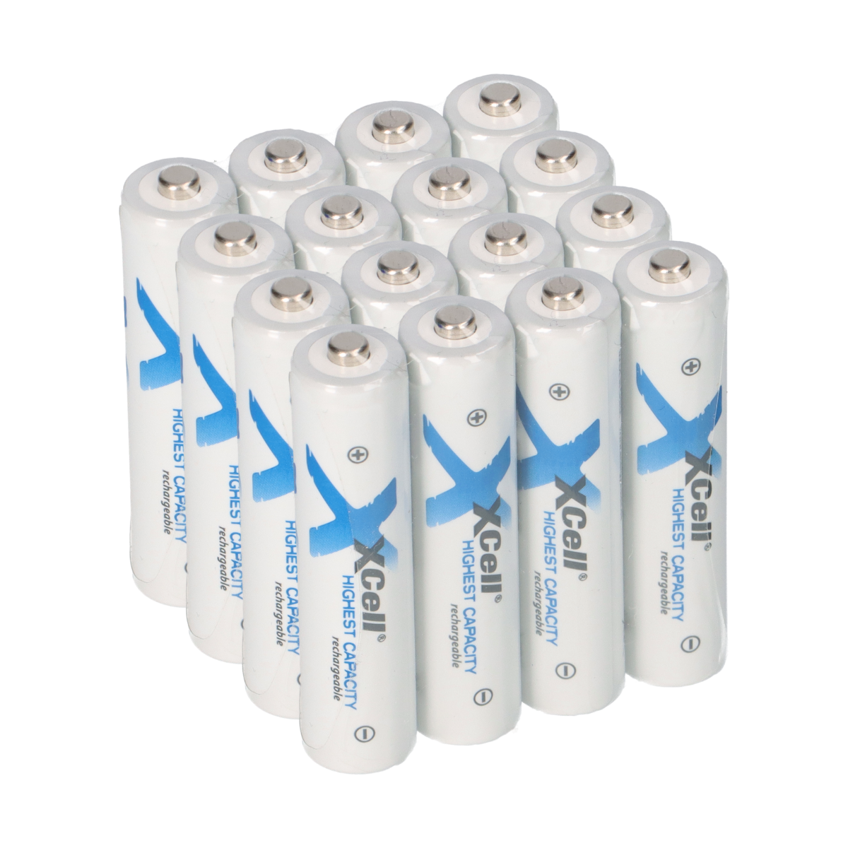 16x XCell Micro AAA Akku Ni-MH 1,2V 1150mAh